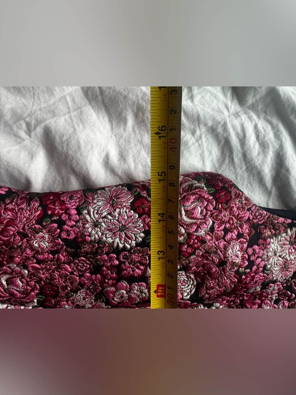 Adam Lippes Floral Brocade Sleeveless Dress Pink Black Size 2 - Picture 8 of 11